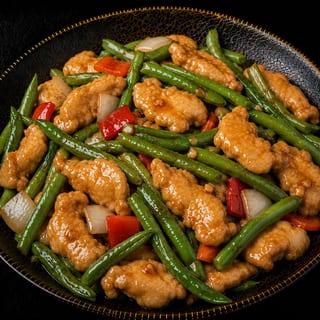 Szechuan String Beans (lunch)