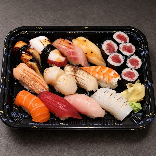 Sushi Combo Deluxe.