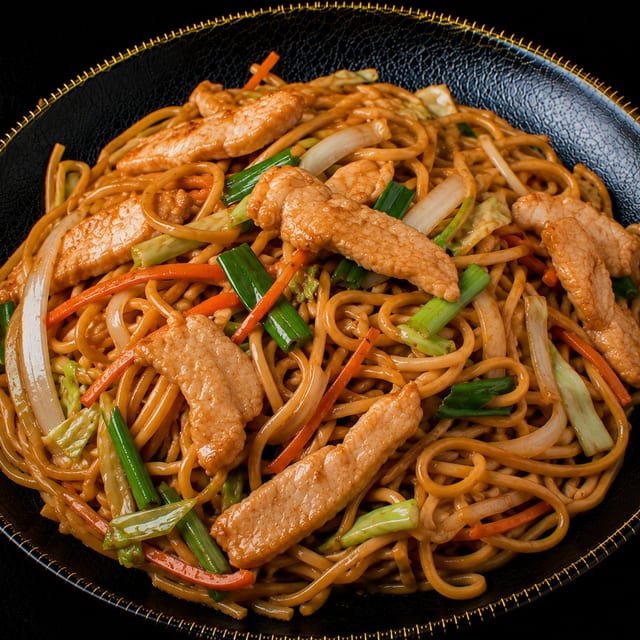 Chinese Lo Mein (lunch).