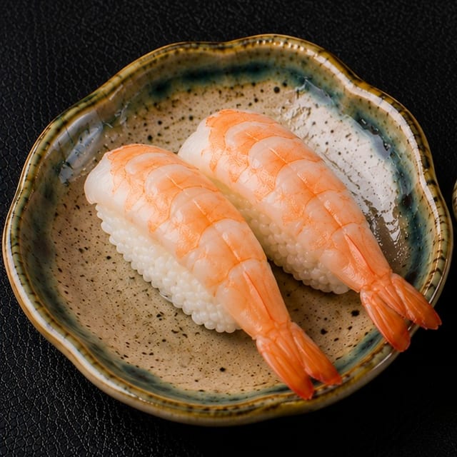 Ebi (Steamed Shrimp).