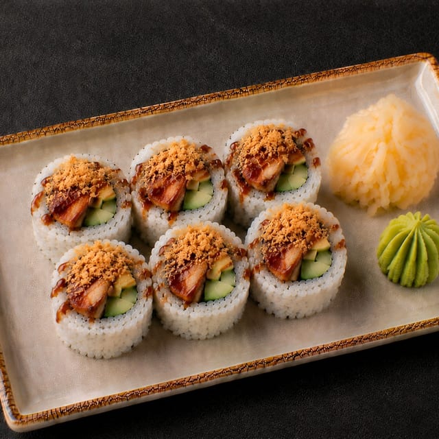 Crunchy Eel Roll.