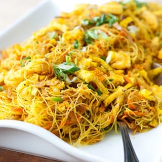 Singapore Noodles w/ Curry