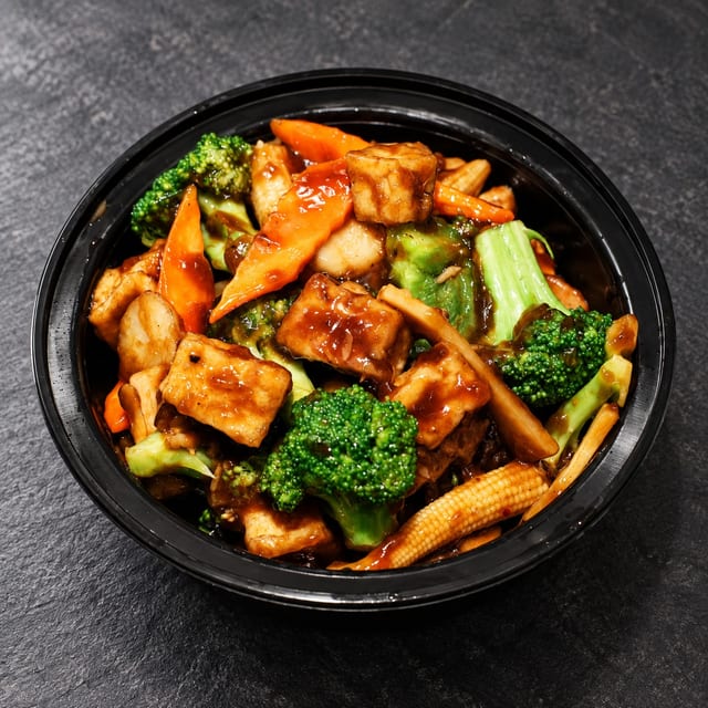 Mixed Vegetable With Tofu.