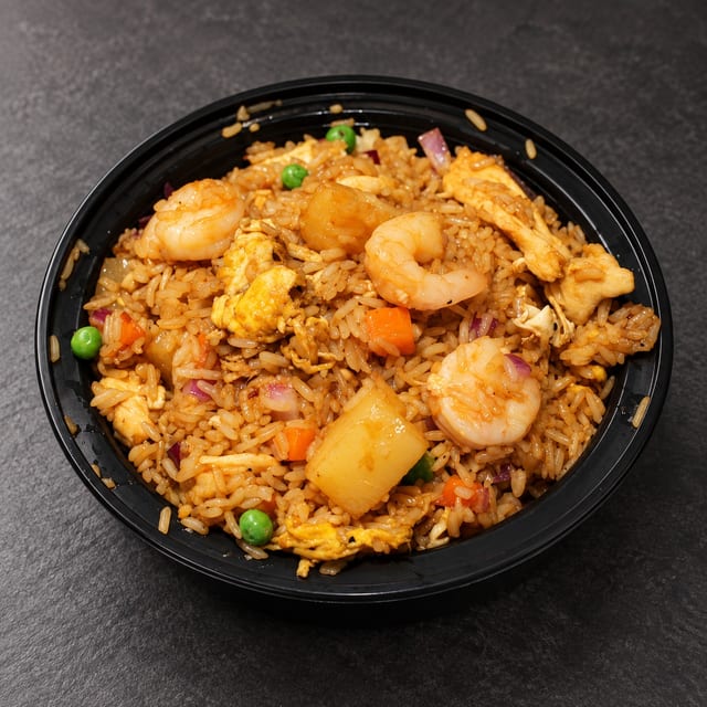 Pineapple Fried Rice (lunch).
