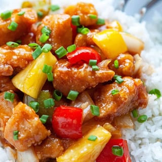 Sweet & Sour Chicken (lunch)