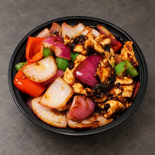 Spicy Black Bean Sauce.