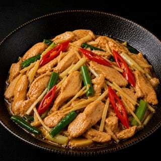 Stir Fried Ginger (lunch)