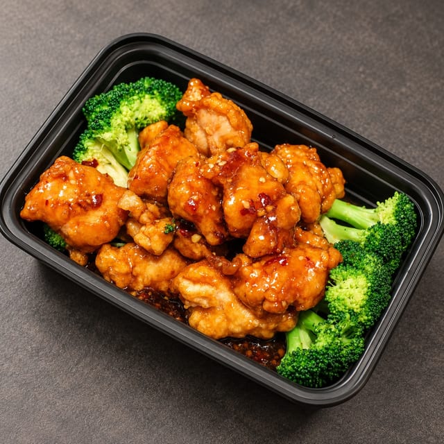 Orange Chicken (lunch).