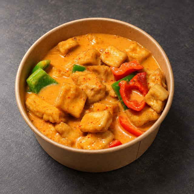 Panang Curry Tofu (lunch).
