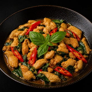 Kapow Basil w/ Spicy Chilies & Garlic