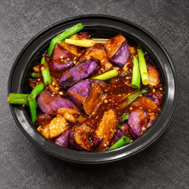 Asian Eggplant (lunch).