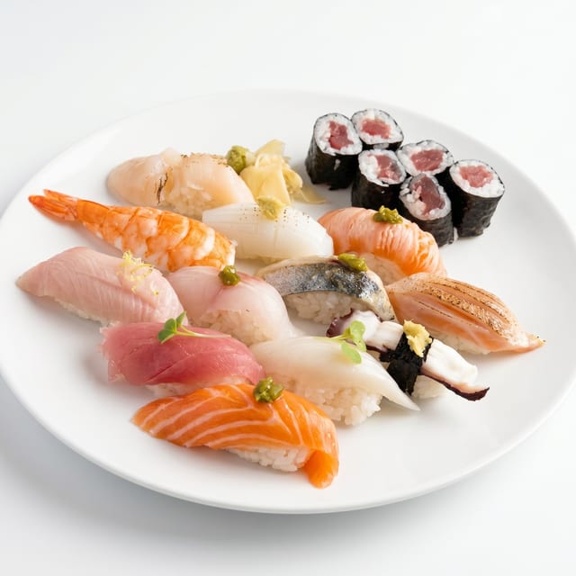 Sushi Combo Deluxe.