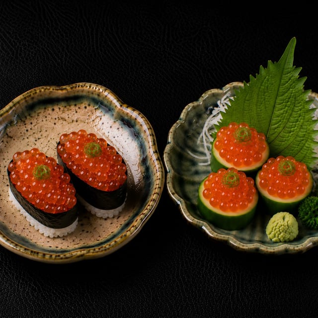 Ikura (Salmon Roe).