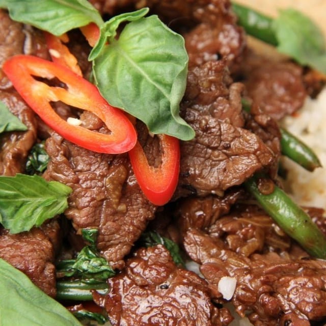 Kapow Basil w/ Spicy Chilies & Garlic.