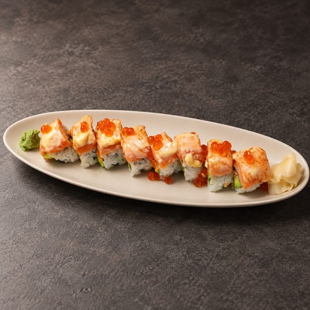 Crazy Salmon Roll.