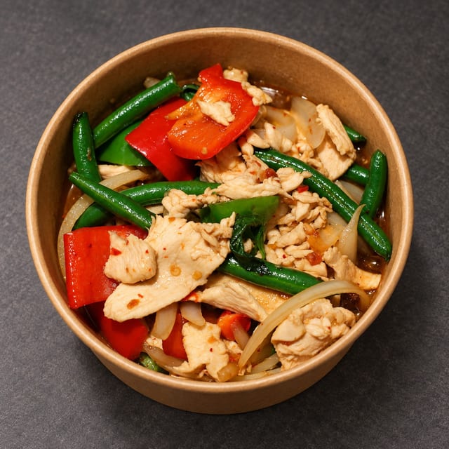 Kapow Basil w/ Spicy Chilies & Garlic.