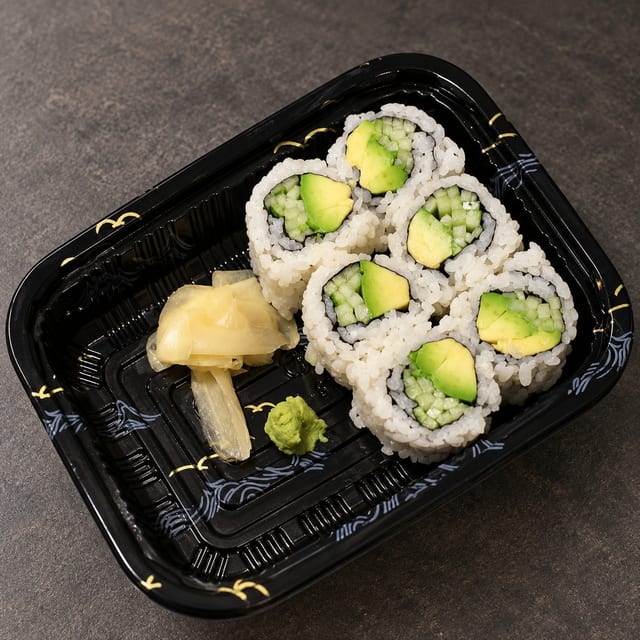 Avocado & Cucumber Roll.