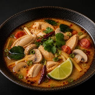 Tom Yum Gai Soup