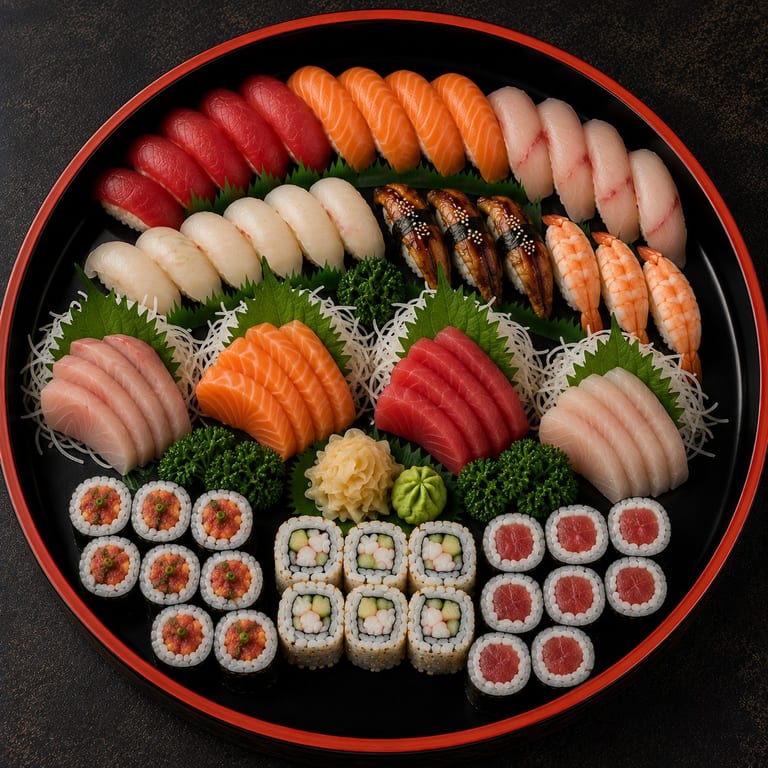 Savor Our Sashimi Selection