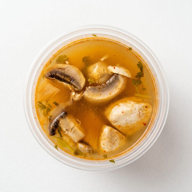 Tom Yum Gai Soup.