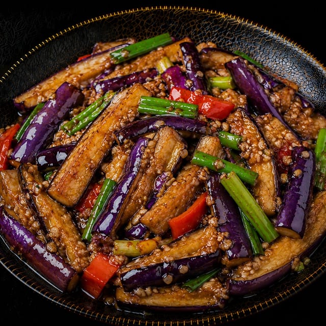 Asian Eggplant (lunch).