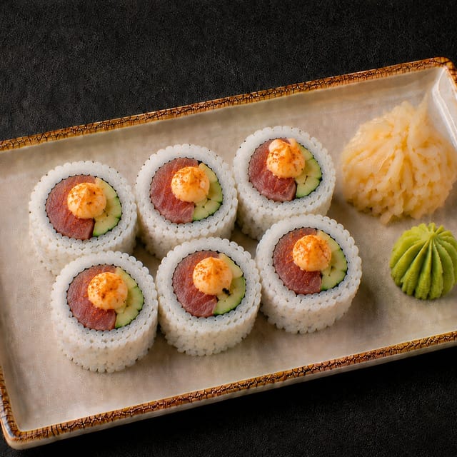 Spicy Tuna Roll.
