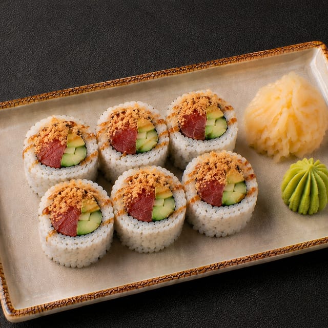 Crunchy Tuna Roll.