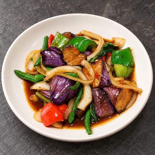 Basil Eggplant.