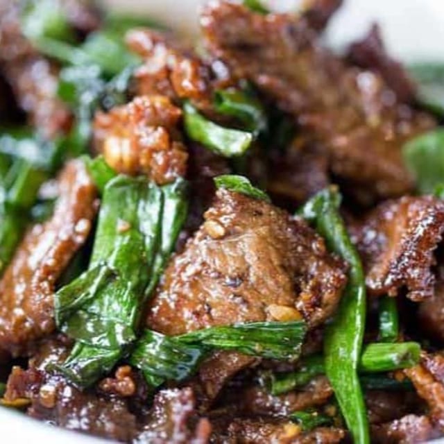 Mongolian Beef.
