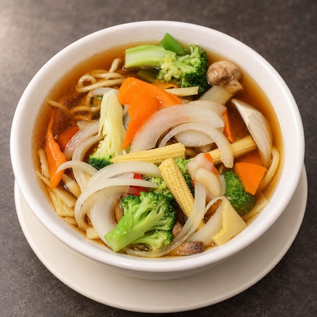 Chinese Noodle Soup.